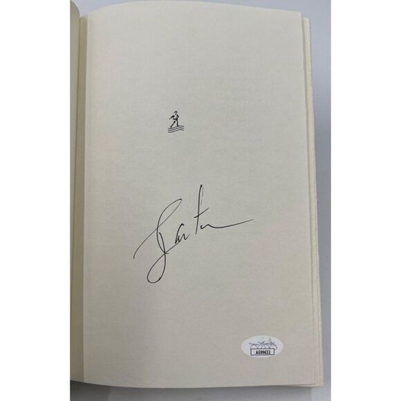 President Jimmy Carter Signed Book Our Endangered Values HC DJ JSA COA - Picture 2 of 8